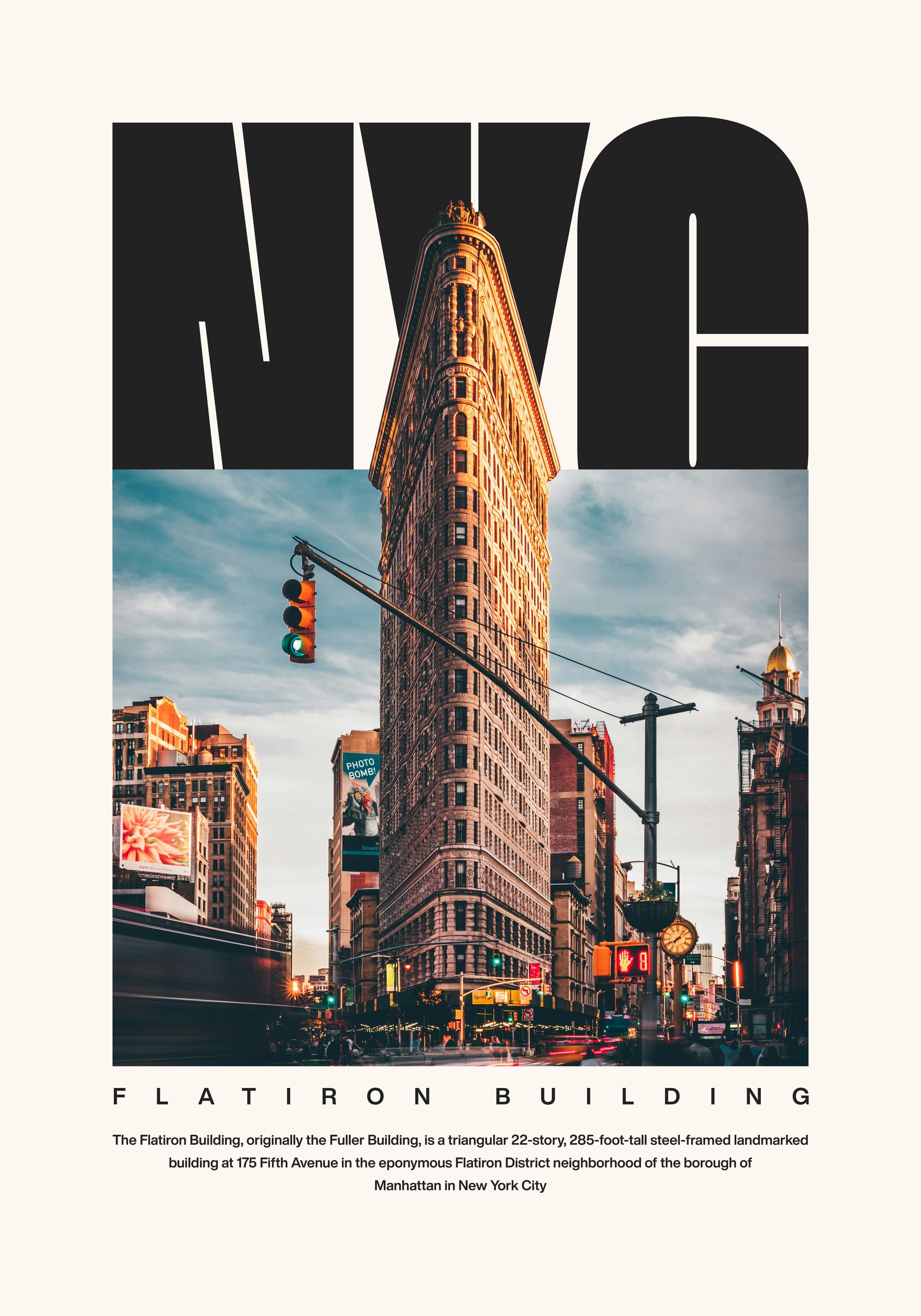 Flatiron Building Poster
