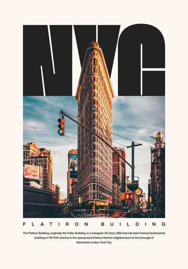 Flatiron Building Poster