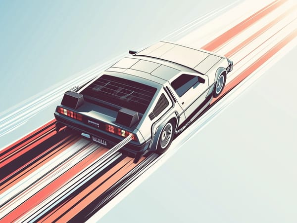 Retro-Futuristic Car