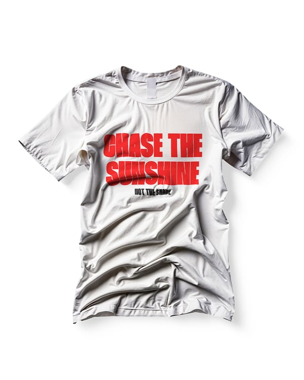 Chase The Sunshine – Follow the Light, Wear the Vibe