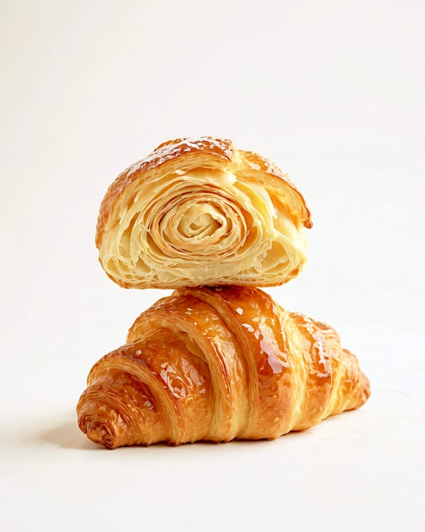 Modern Laminated Croissant