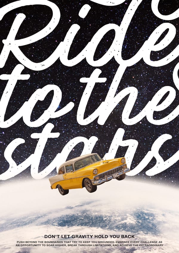 Ride To The Stars Poster