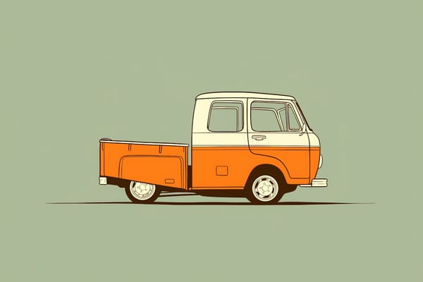 Stylized Orange Fruit Illustration