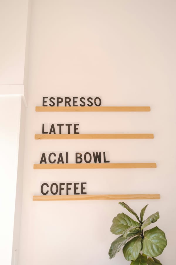 Welcoming Coffee Counter